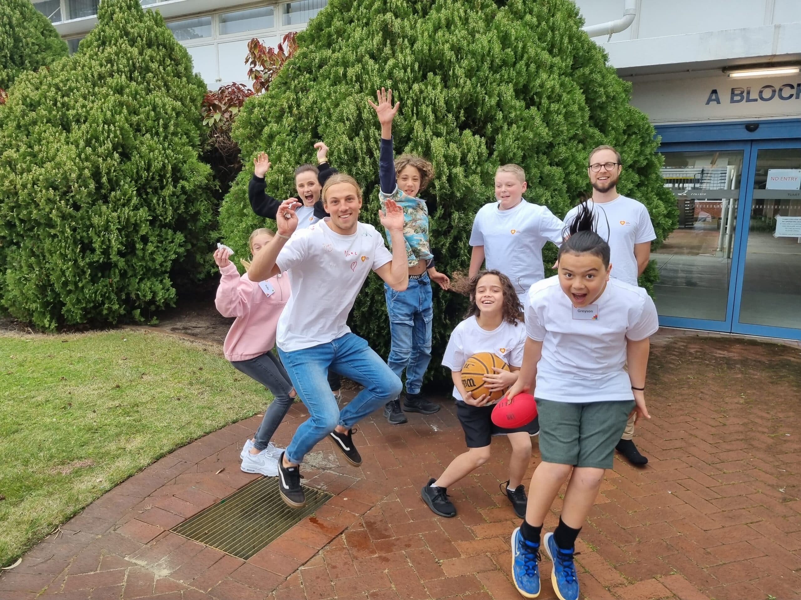 Children’s activity group at New Families Camp Lionheart