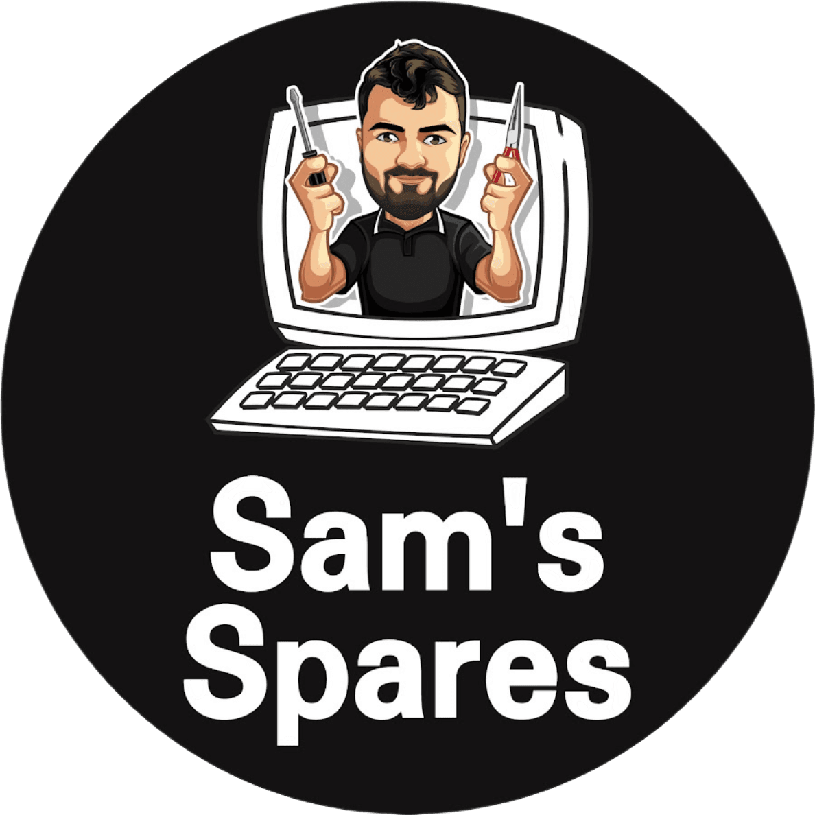 Sam&#039;s Spares Logo